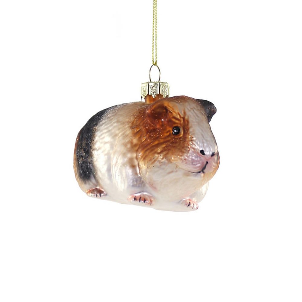 Animals + Insects | Presale: Guinea Pig Ornament 4.25"