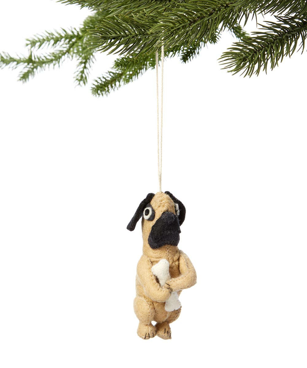 Animals + Insects | Pug Ornament