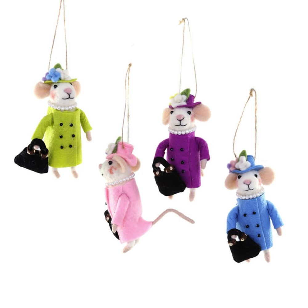 Animals + Insects | Queen Mouse Ornament 4.75"