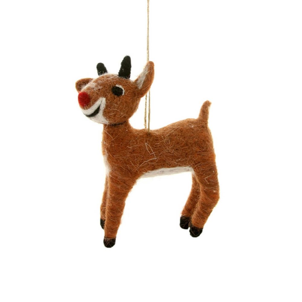 Animals + Insects | Rudolph Ornament 5.25"