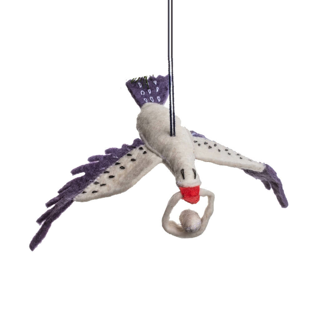 Animals + Insects | Stork Ornament