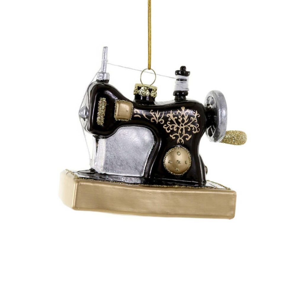 Art + Design | Antique Sewing Machine Ornament 4"