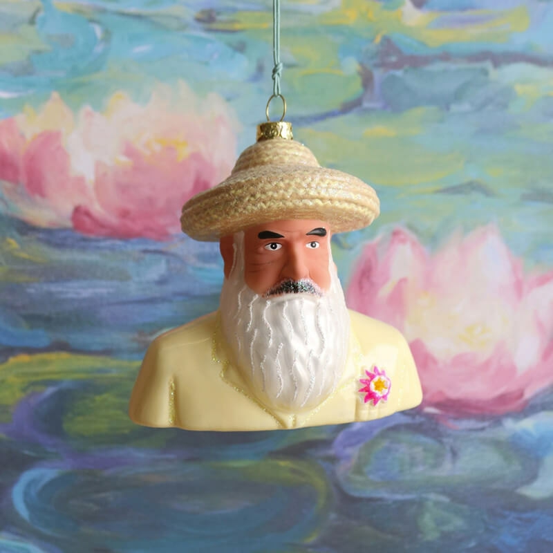 Art + Design | Claude Monet Ornament 4.5"