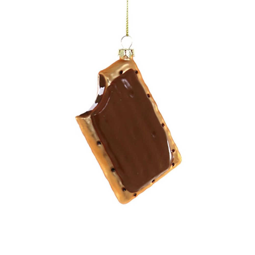 Candy + Sweets | Chocolate Smore Toaster Pastry Ornament 4"