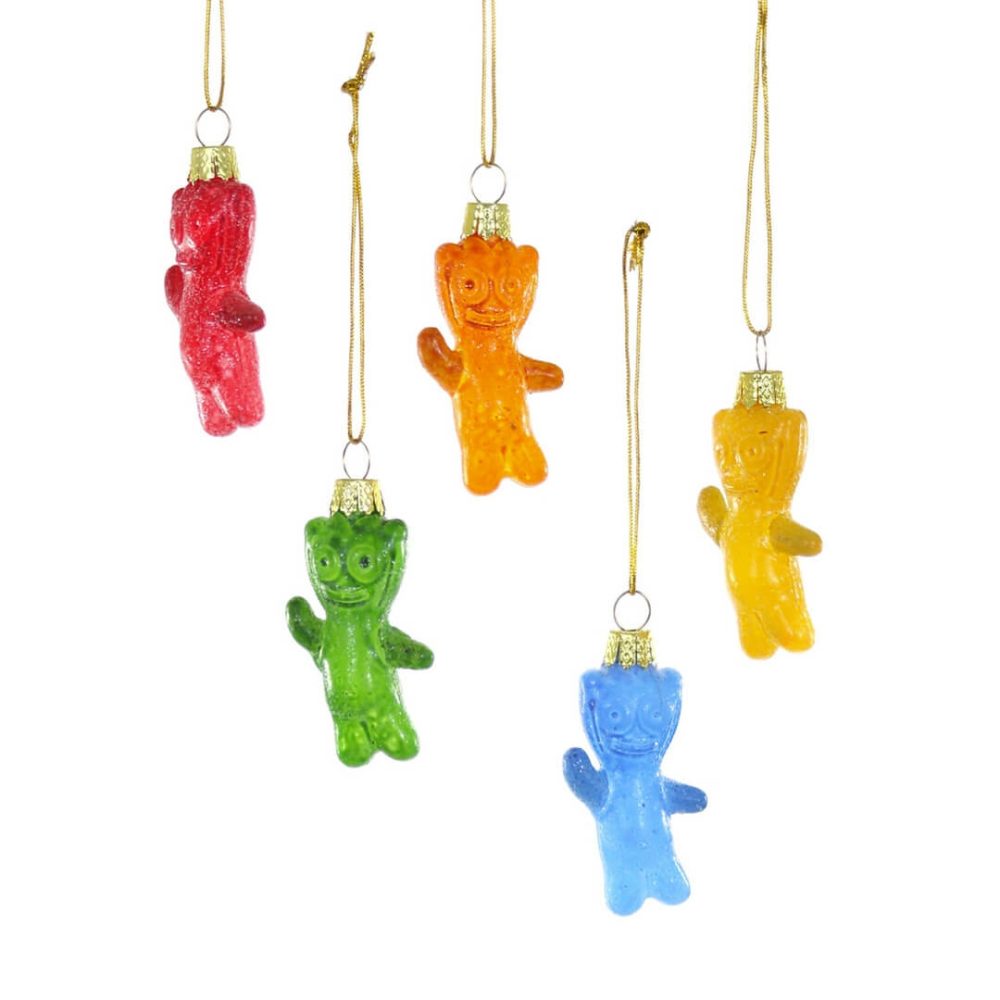 Candy + Sweets | Gummy Kids Ornament Set 2.5"