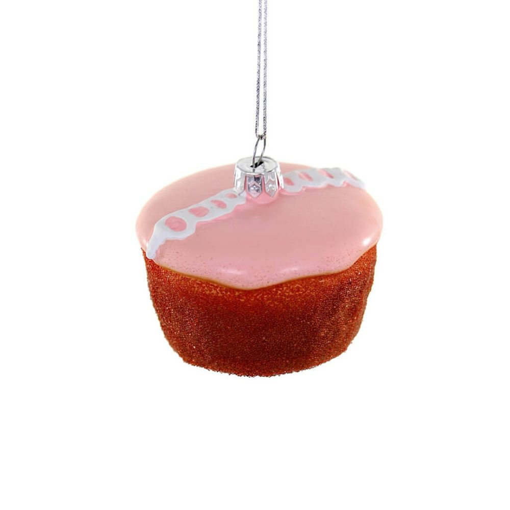 Candy + Sweets | Pink Cupcake Ornament 2.5"