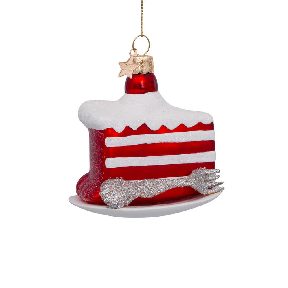 Candy + Sweets | Red Velvet Cake Ornament