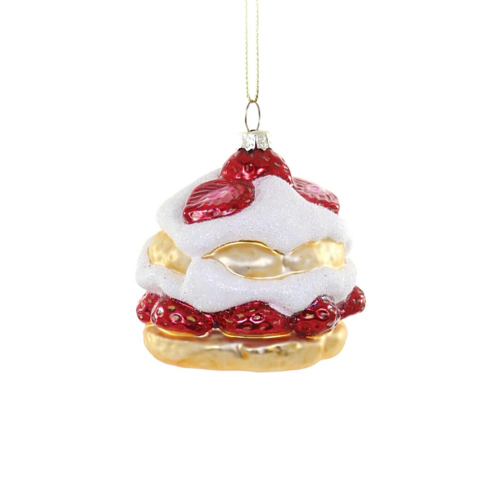 Candy + Sweets | Strawberry Shortcake Ornament 2.75"