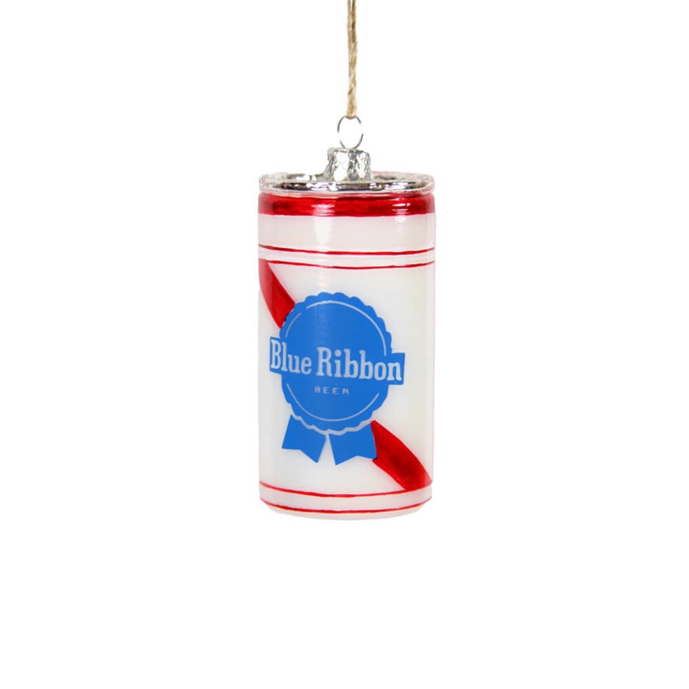 Food + Drink | Blue Ribbon Beer Ornament 3.25"