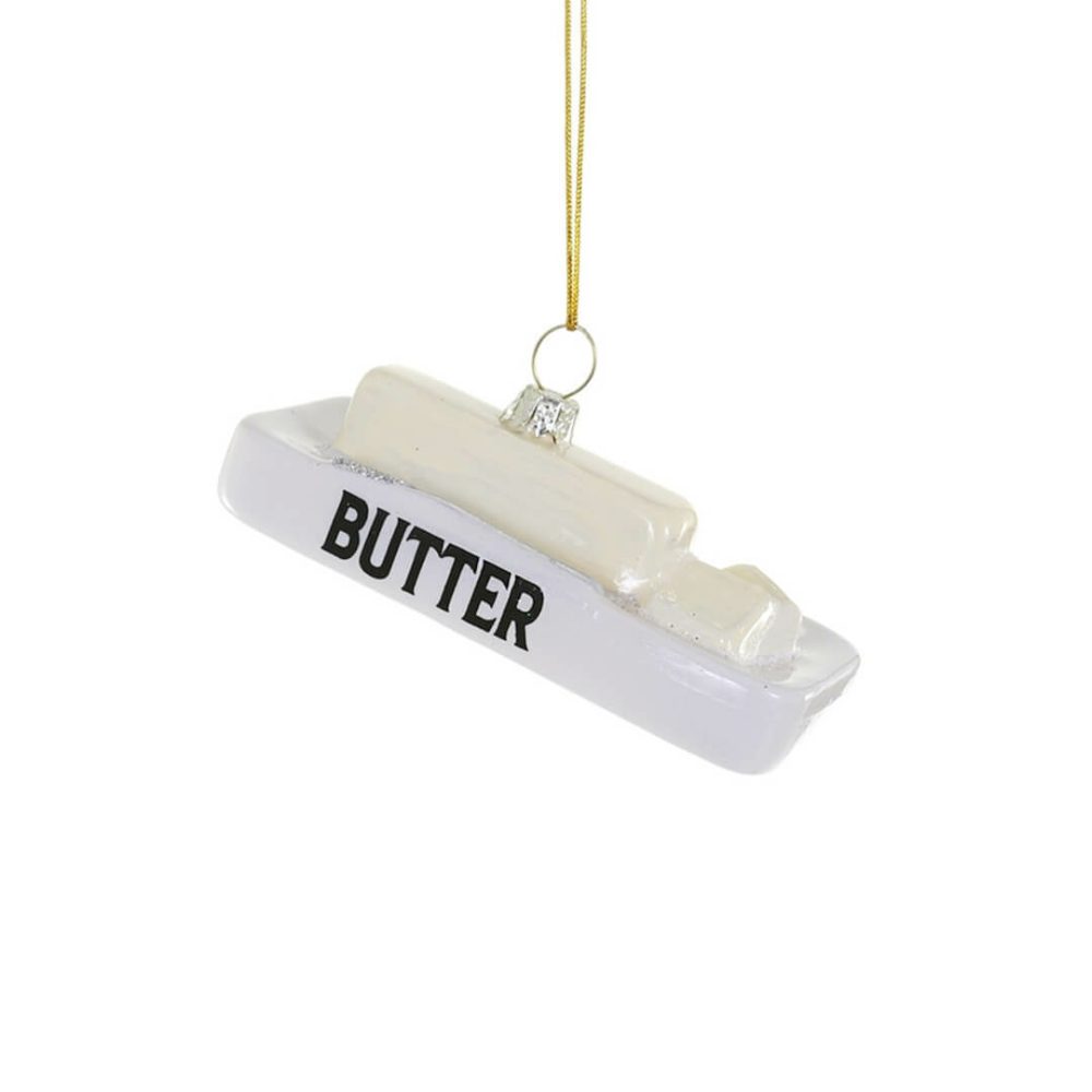 Food + Drink | Butter & Butter Dish Ornament 3.5"