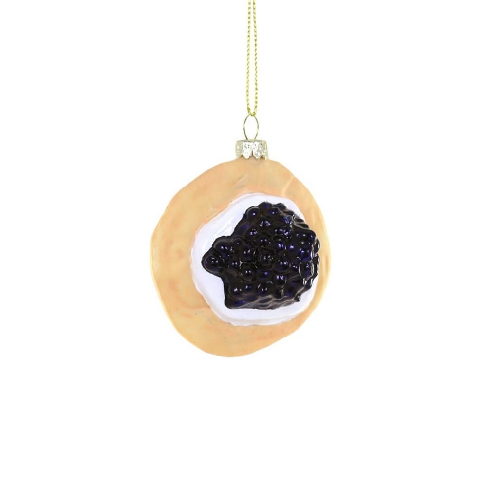 Food + Drink | Caviar Blini Ornament 3"