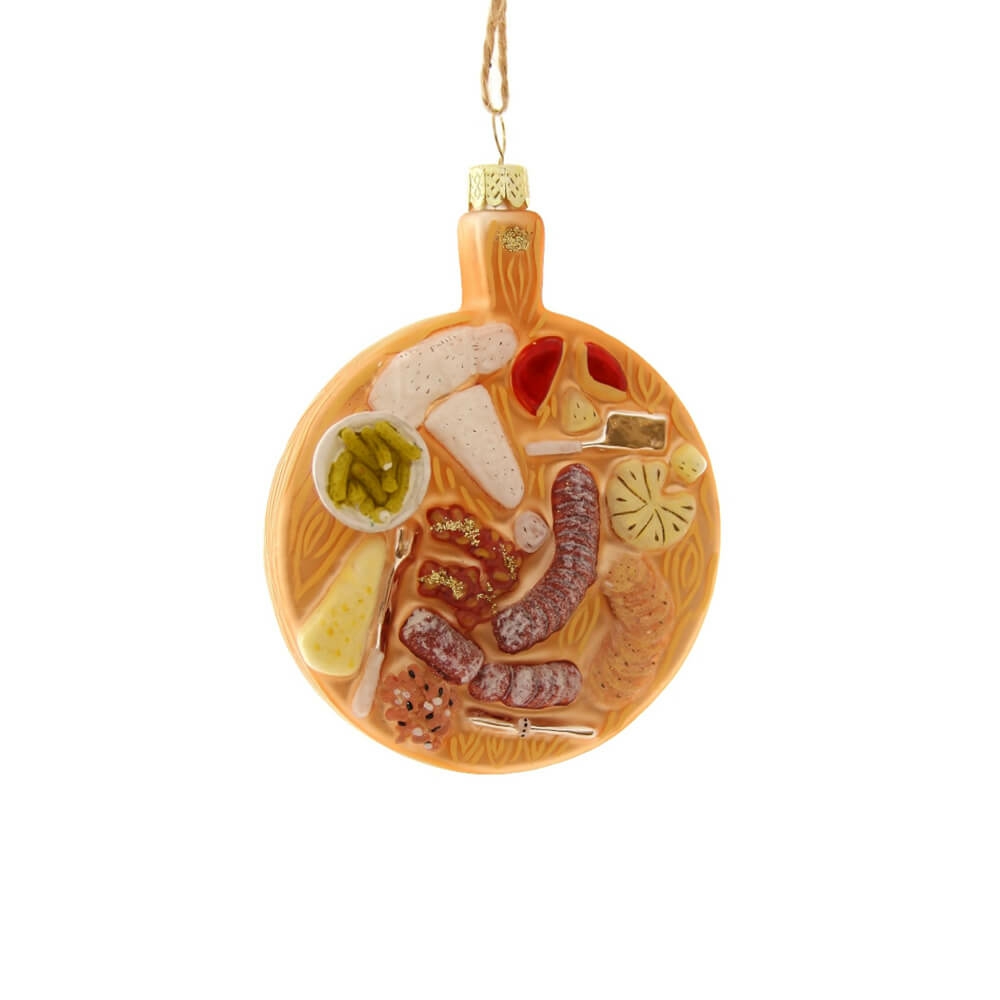 Food + Drink | Charcuterie Ornament 4"