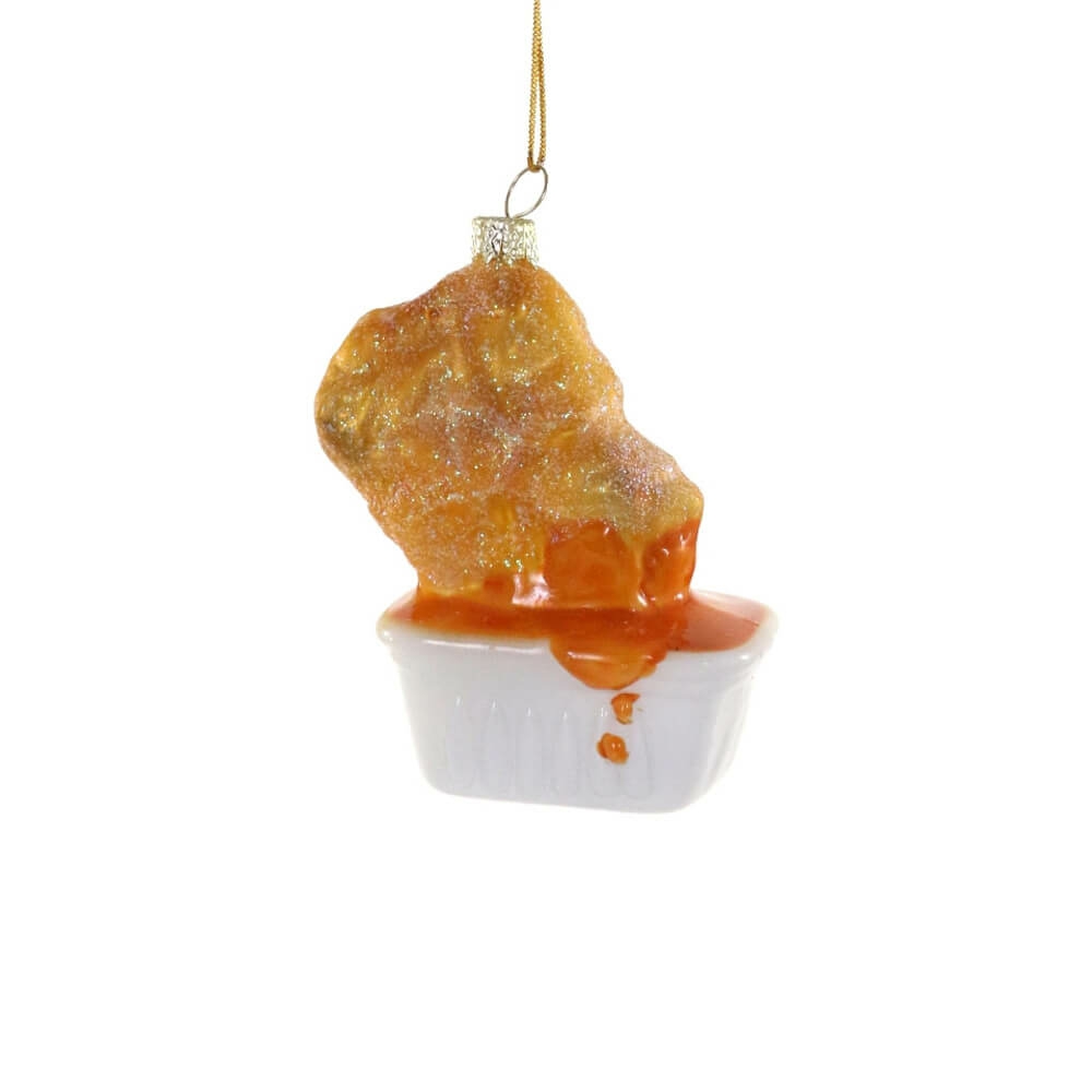 Food + Drink | Chicken Nugget W/ Sweet N’ Sour Sauce Ornament 3.5"