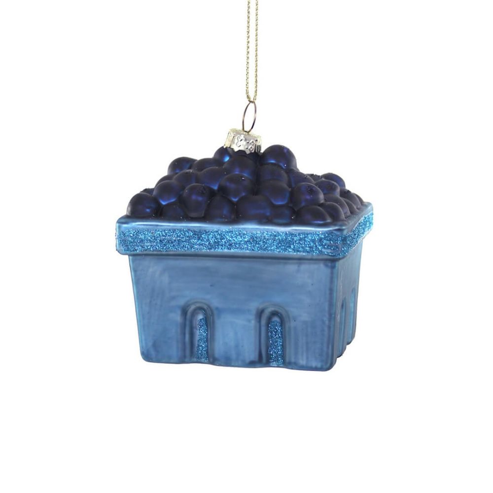 Food + Drink | Farmstand Blueberries Ornament 3"