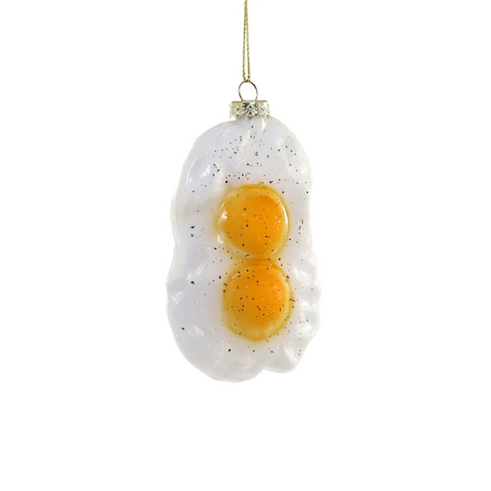 Food + Drink | Fried Eggs Ornament 4.75"