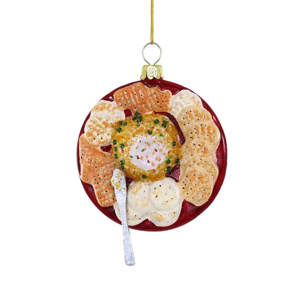 Food + Drink | Holiday Cheese Ball Ornament 4"