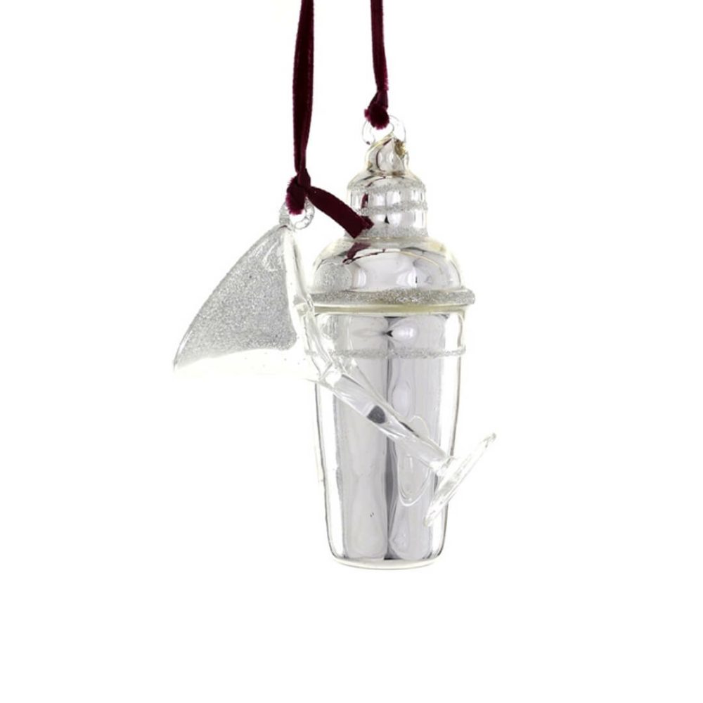 Food + Drink | Martini & Shaker Ornament 5"