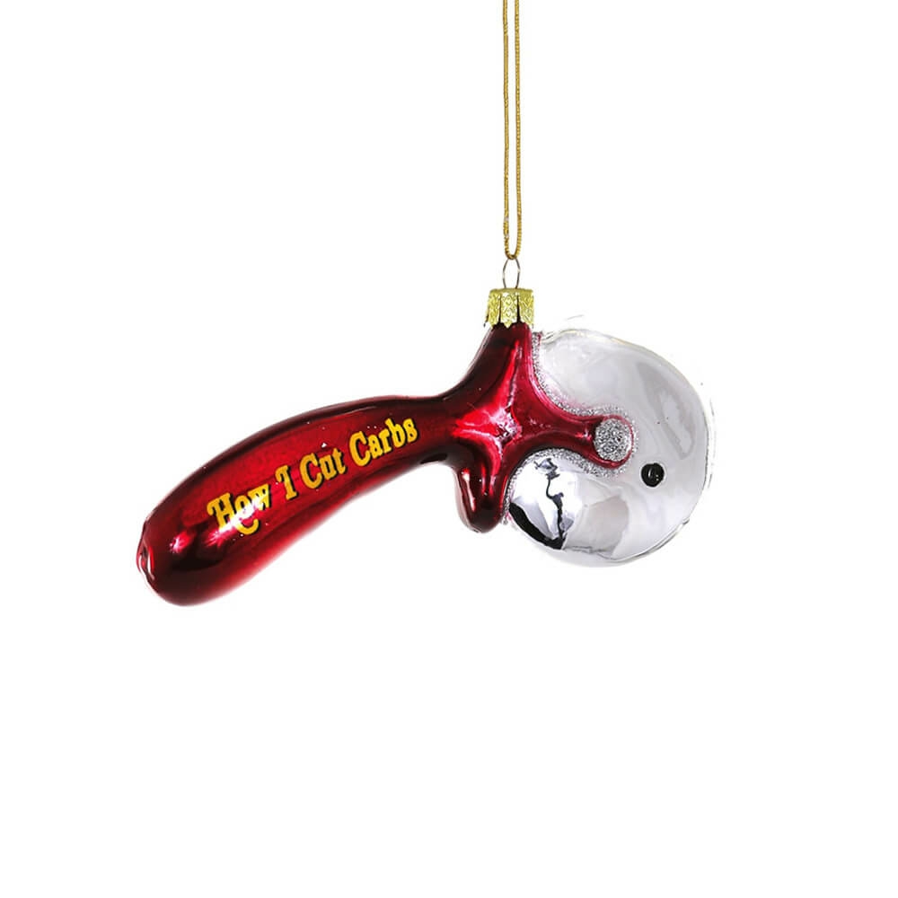 Food + Drink | Pizza Cutter Ornament 4.75"