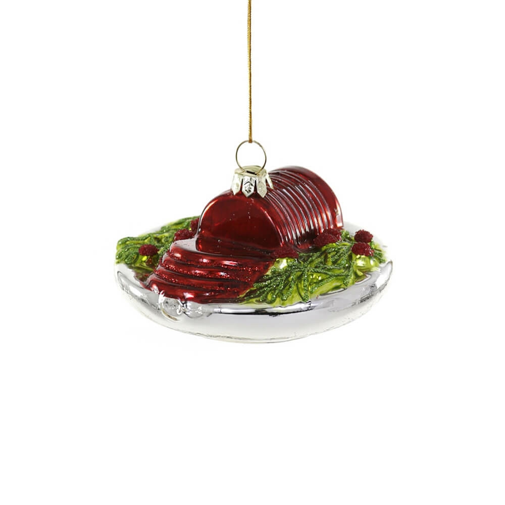 Food + Drink | Presale: Canned Cranberry Sauce Ornament 3.25"