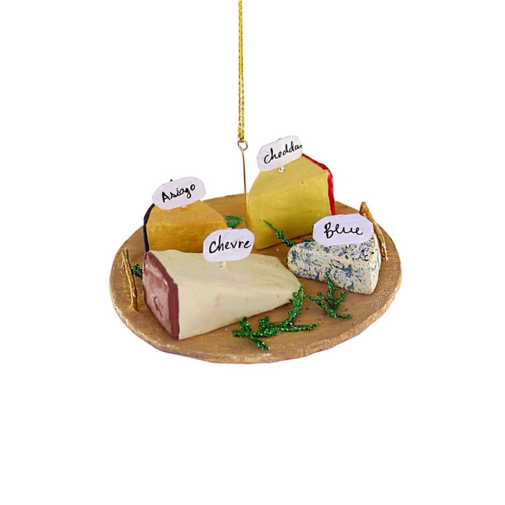 Food + Drink | Presale: Cheese Tray Ornament 3.75"