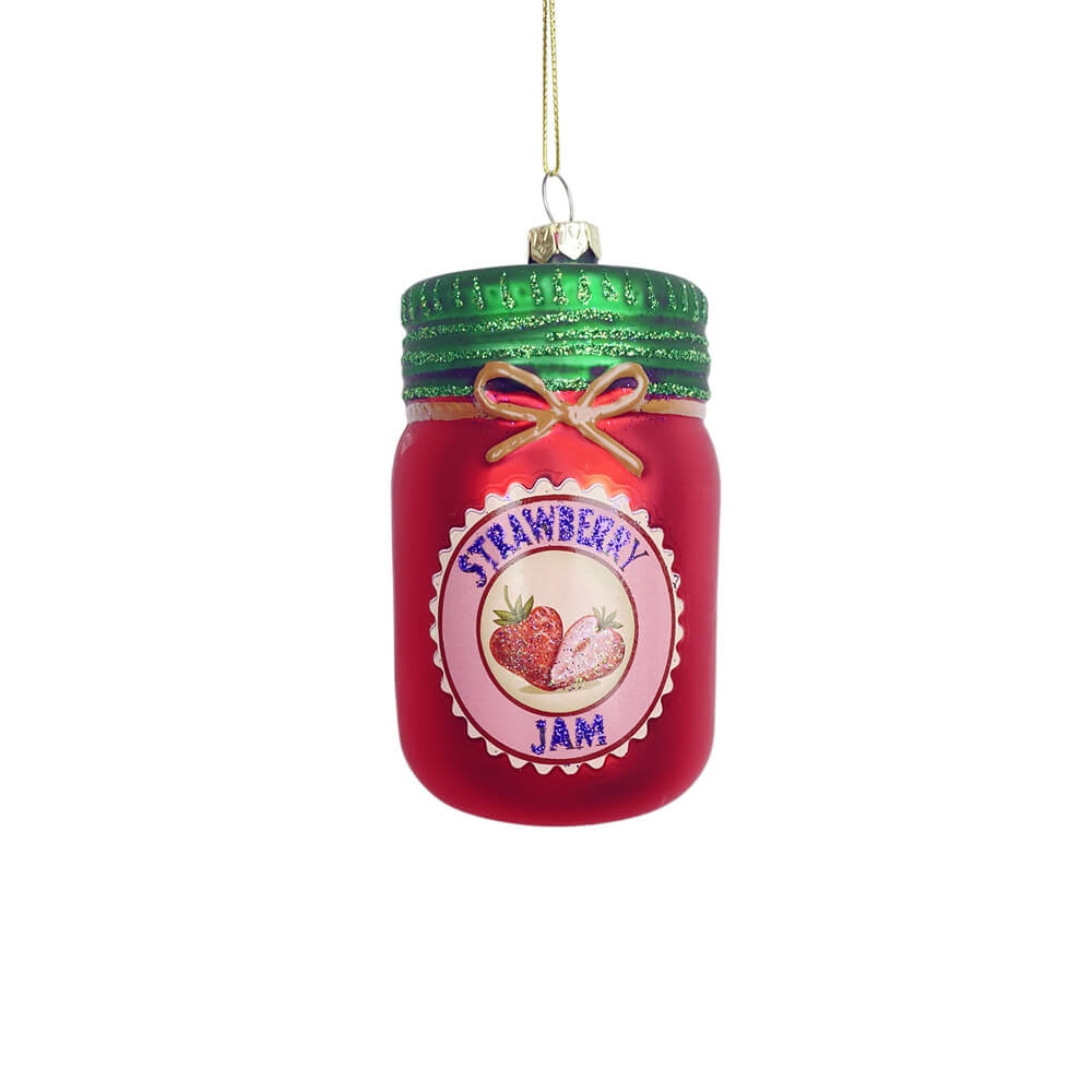 Food + Drink | Strawberry Jam Ornament 3.5"