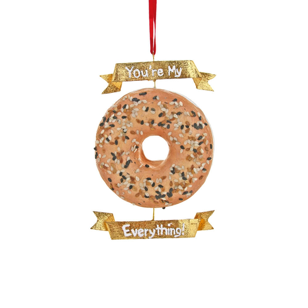 Food + Drink | You’re My Everything Bagel Ornament 4.5"