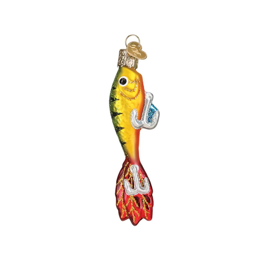 Hobbies + Interests | Fishing Lure Ornament 4.25"