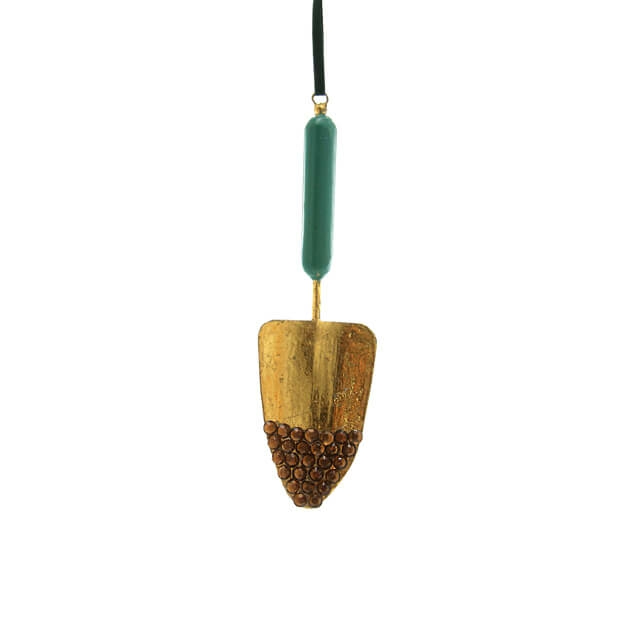 Hobbies + Interests | Jeweled Trowel Ornament 5"