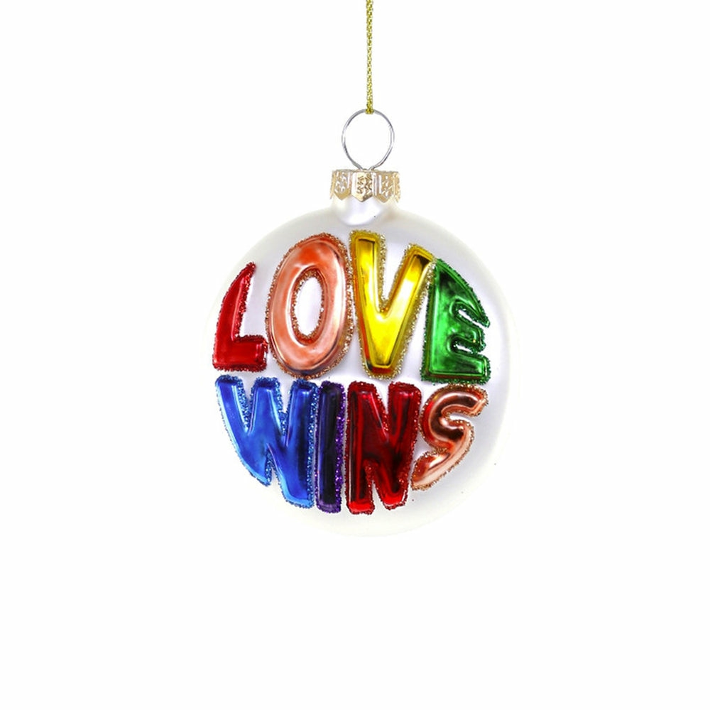 Hobbies + Interests | Love Wins Ornament 3"