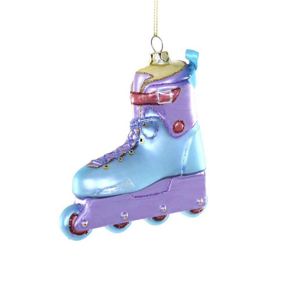 Hobbies + Interests | Presale: Blue / Lilac Roller Blade Ornament 4.25"