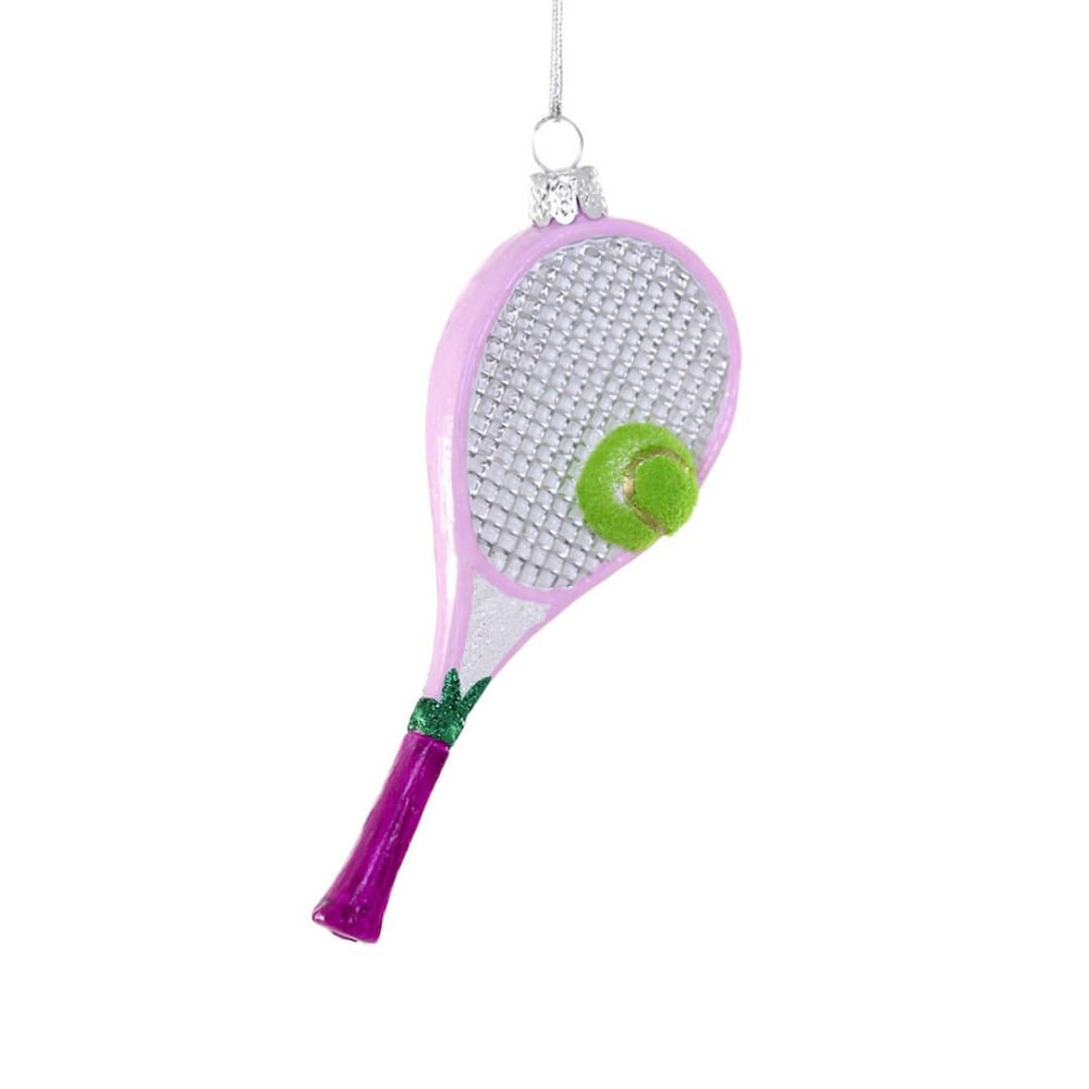 Hobbies + Interests | Presale: Tennis Racket Ornament 4.25"