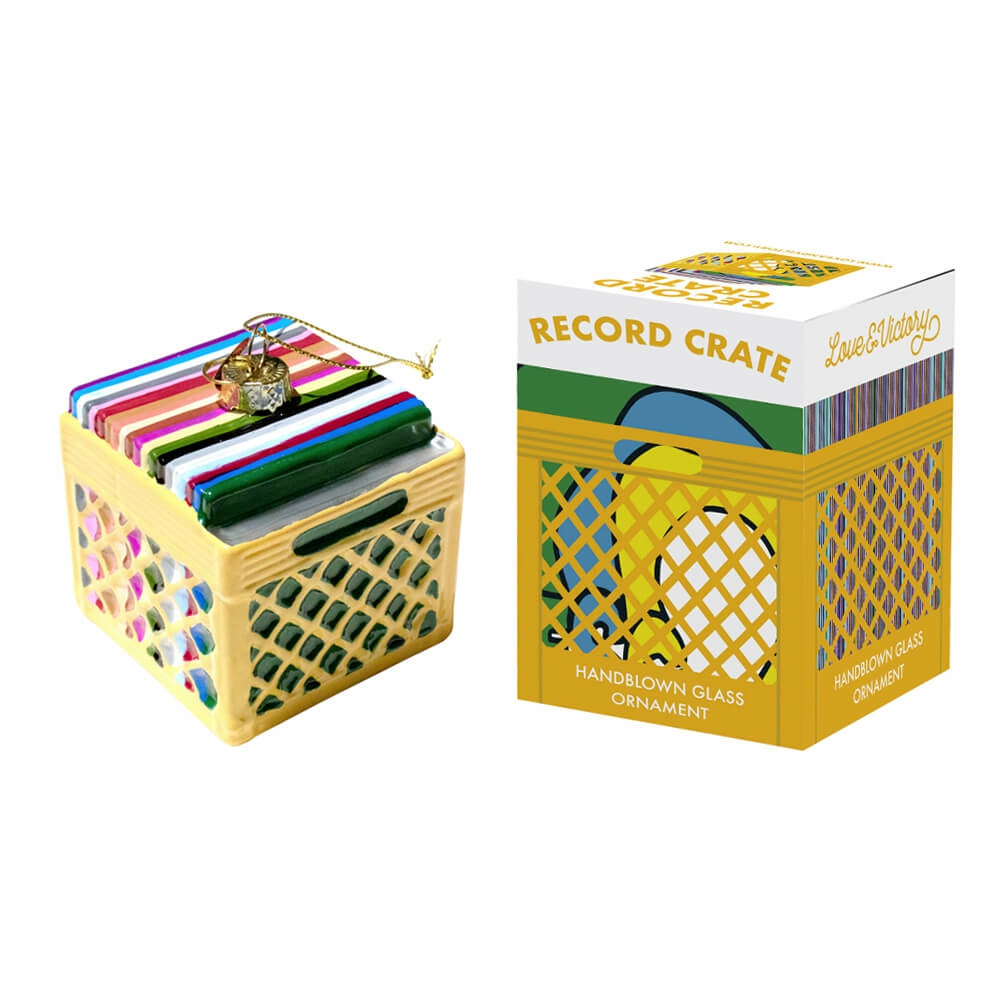 Hobbies + Interests | Record Crate Ornament