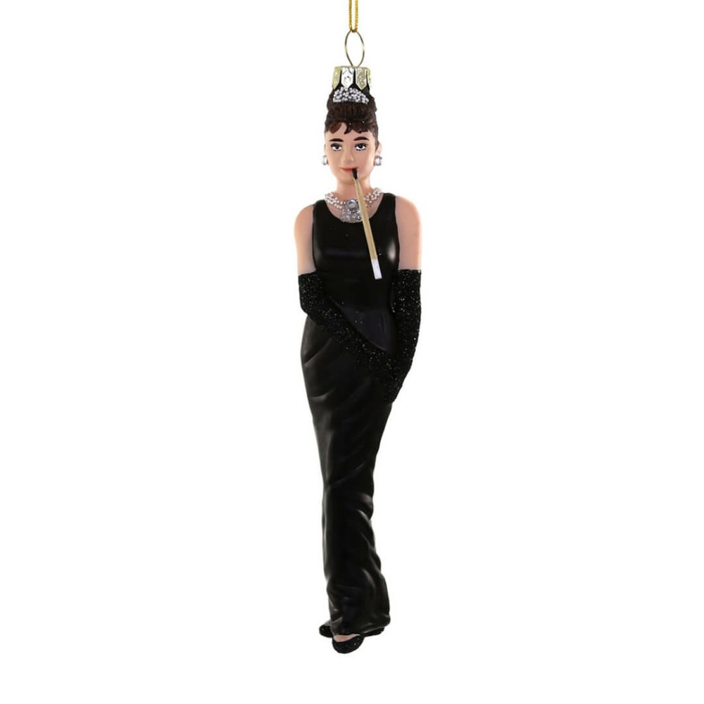 People / Celebrities / Icons | Audrey Hepburn Ornament 7"