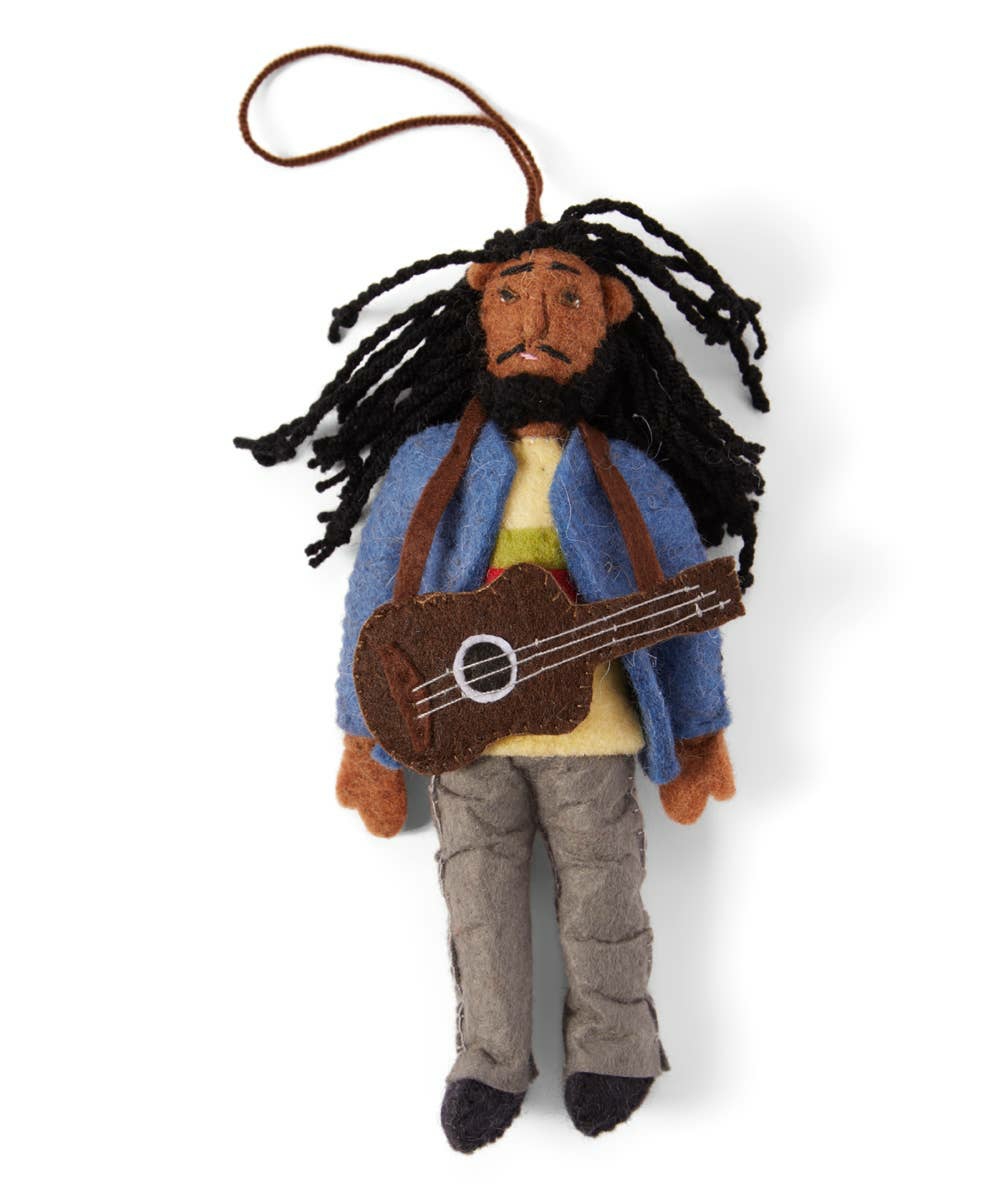 People / Celebrities / Icons | Bob Marley Ornament