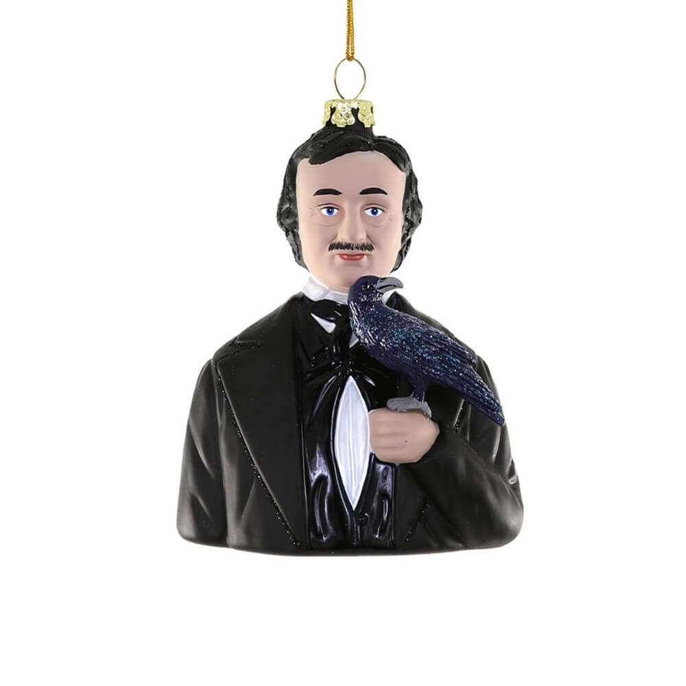 People / Celebrities / Icons | Edgar Allan Poe Ornament 4.5"