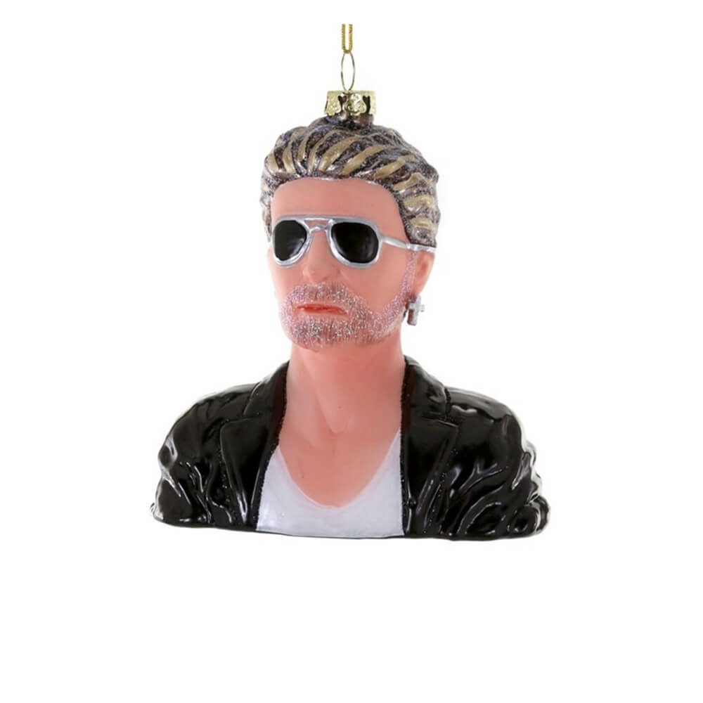 People / Celebrities / Icons | George Michael Ornament 5"