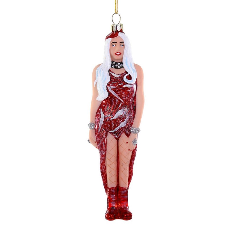 People / Celebrities / Icons | Lady Gaga The Meat Dress Ornament 7"