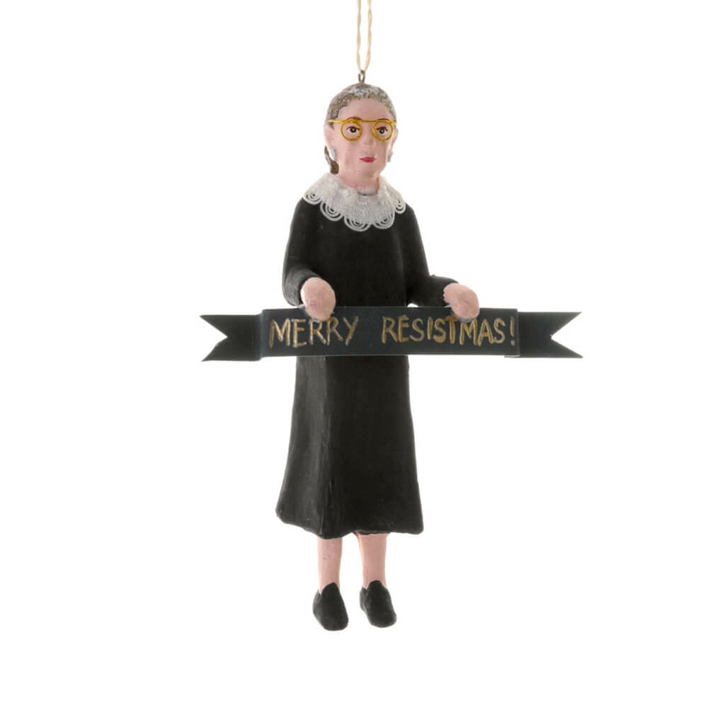 People / Celebrities / Icons | Merry Resistmas Ornament, 6"