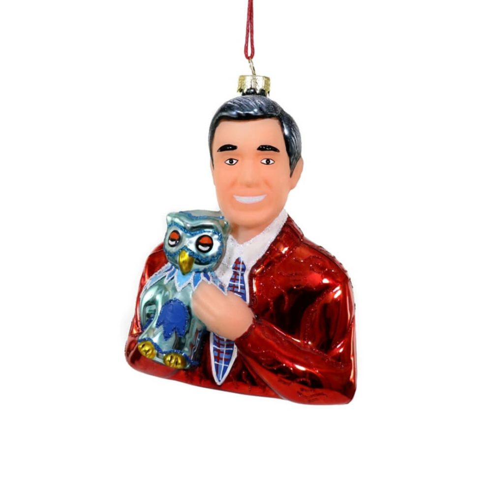 People / Celebrities / Icons | Mister Rogers Ornament 4.75"