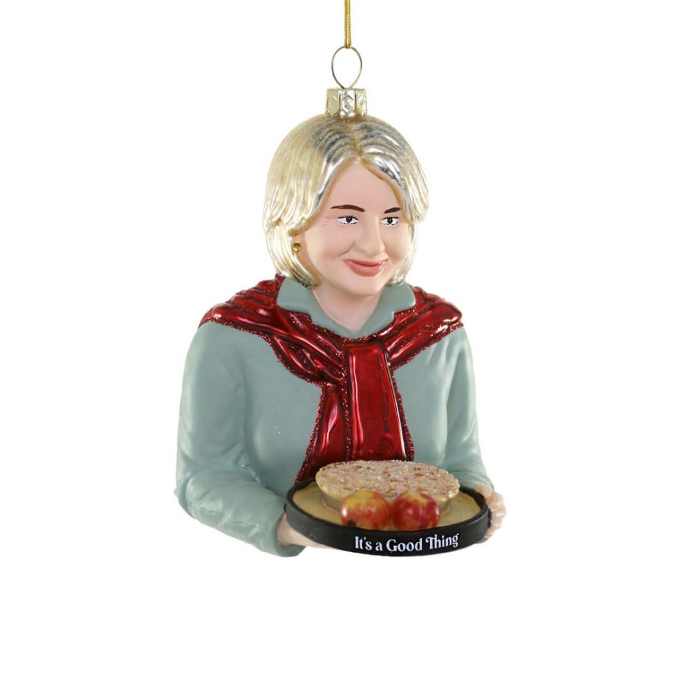 People / Celebrities / Icons | Presale: It’s A Good Thing Martha Ornament 4.5"