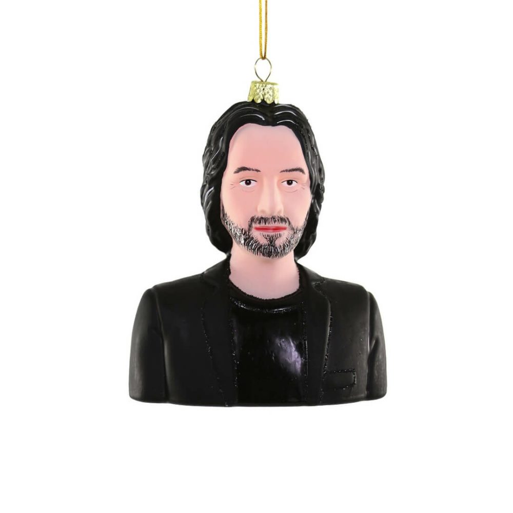 People / Celebrities / Icons | Presale: Keanu Ornament 4"