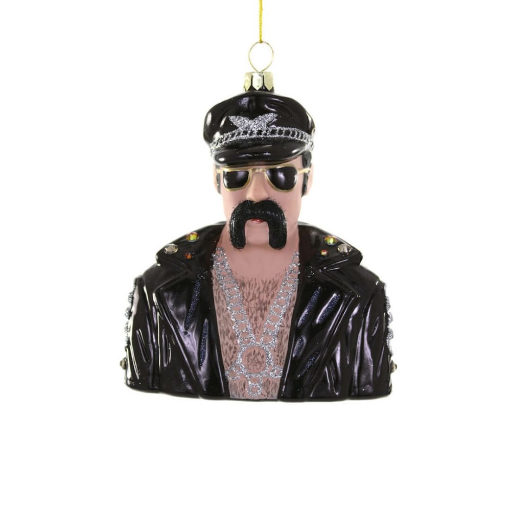 People / Celebrities / Icons | Presale: Leather Man Ornament 5"