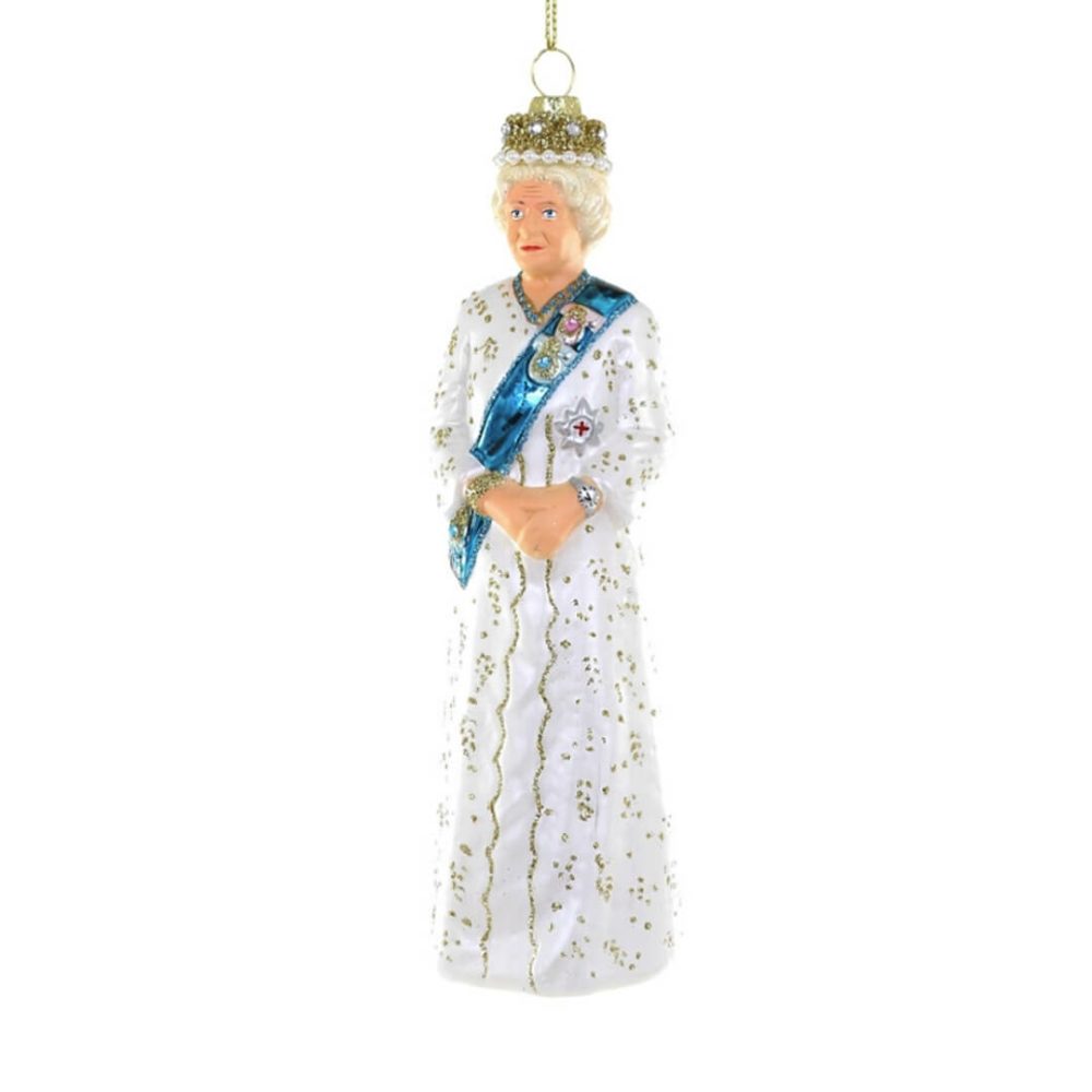 People / Celebrities / Icons | Queen Elizabeth Ii Ornament 7.5"