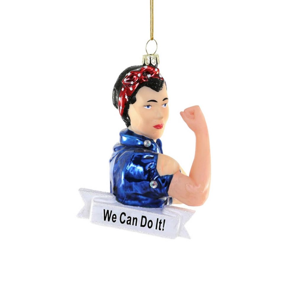 People / Celebrities / Icons | Rosie The Riveter Ornament 5"