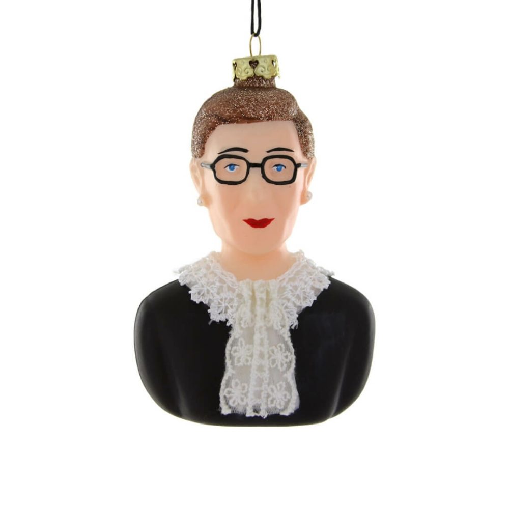 People / Celebrities / Icons | Ruth Bader Ginsburg Ornament 4"