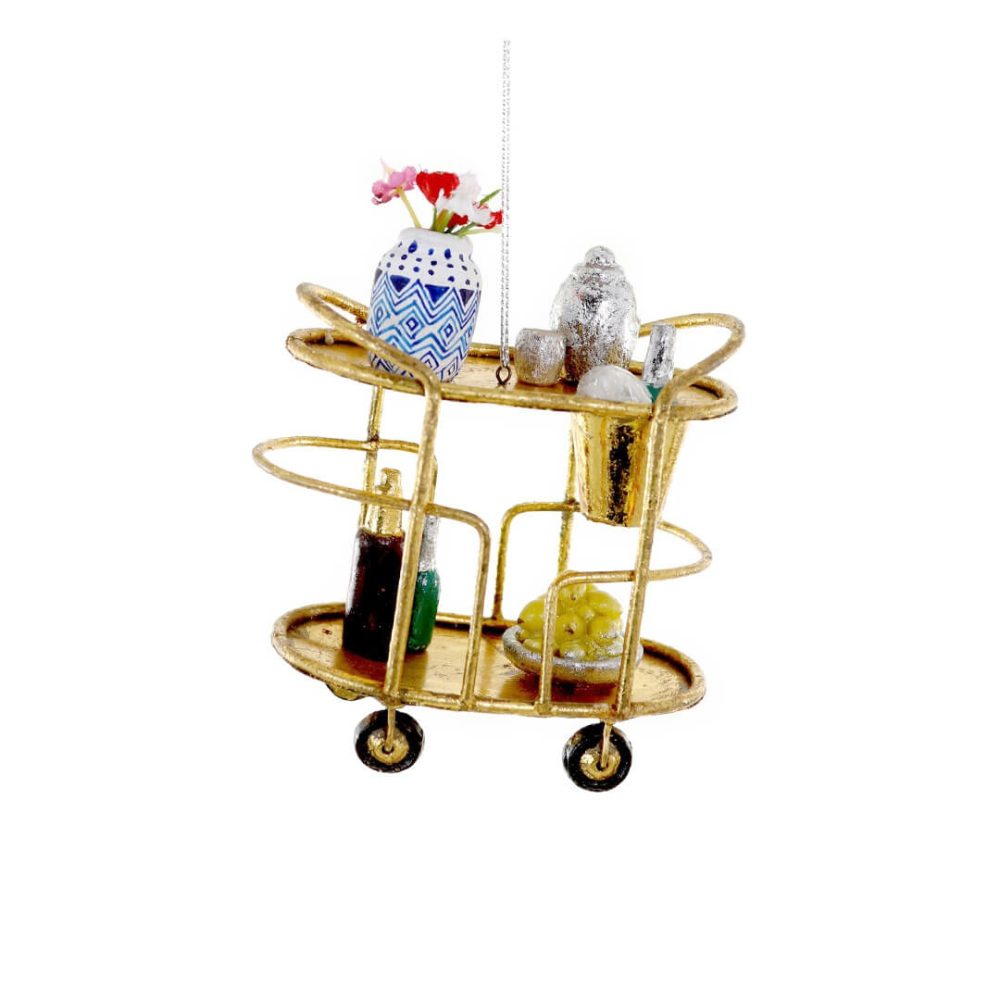 Vices | Glam Bar Cart Ornament 4.5"