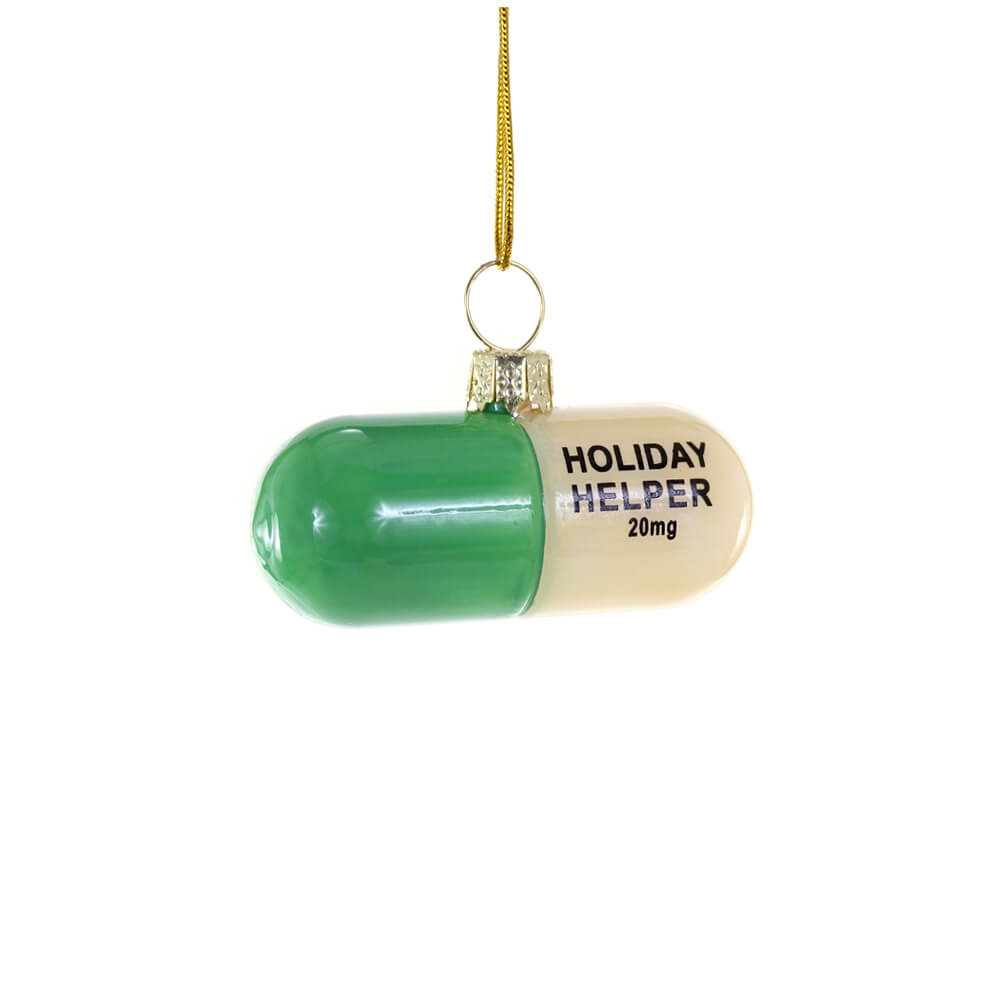 Vices | Holiday Helper Ornament 2.25"