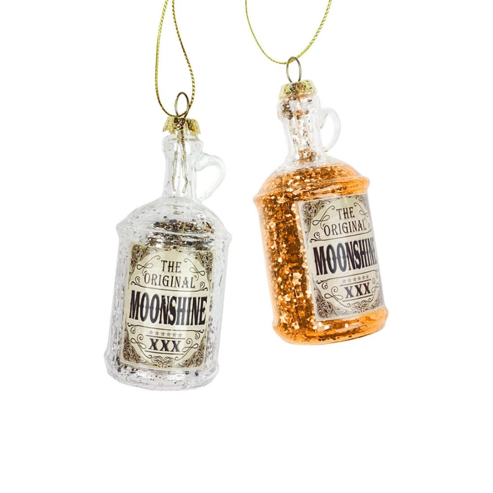 Vices | Moonshine Bottle Ornament 3.5"