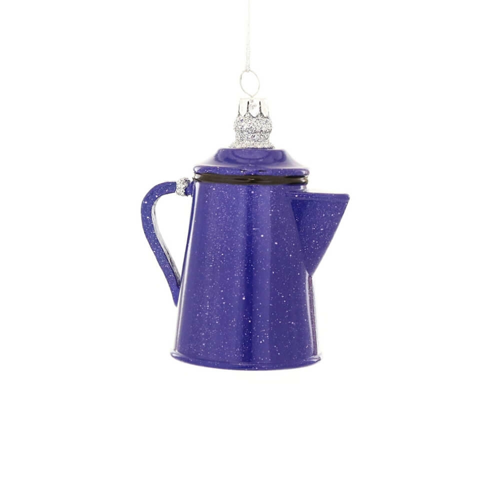 Food + Drink | Campfire Coffee Pot Ornament 4.25"