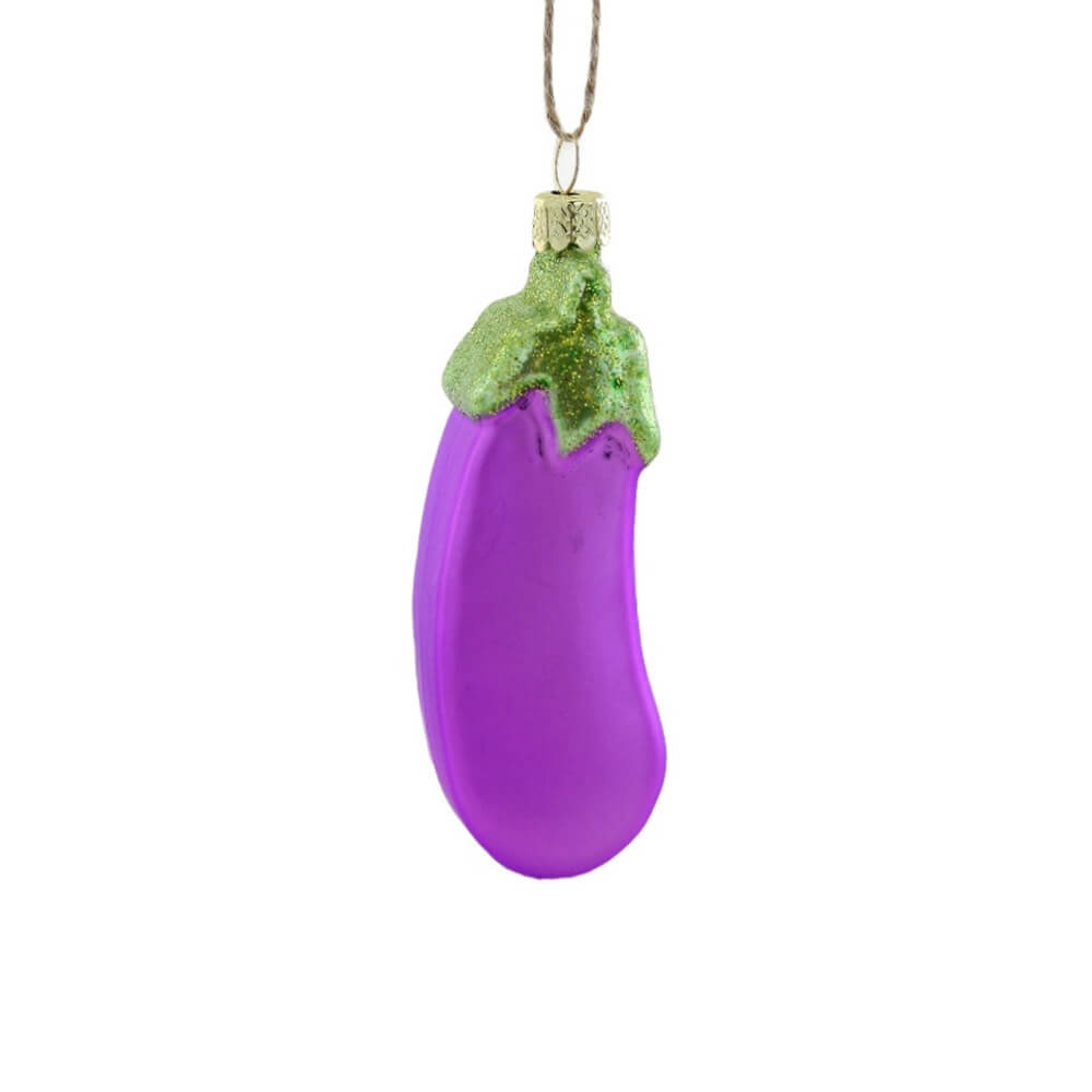 Food + Drink | Eggplant Emoji Ornament 3.5"